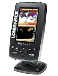 Lowrance Fishfinder con transductor de montaje en espejo de 83   200kHz