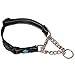 Max and Neo Stainless Steel Chain Martingale Collar - We Donate a Collar to a Dog Rescue for Every Collar Sold (Medium, Black)
