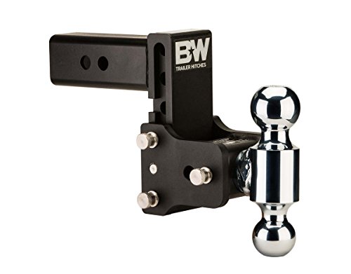 B&W TS30040B Tow & Stow Model 10 Dual-Ball Hitch 2" x 2 5/16" for 3" Receivers 7.5" Drop 7" Rise
