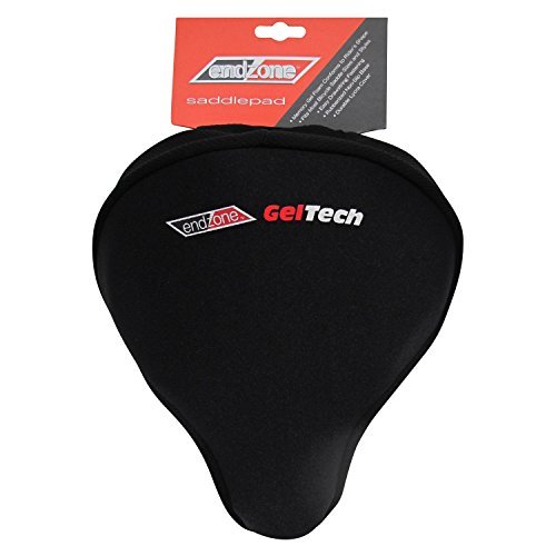 Velo Endzone Extra Gel Wide Saddle Cover for Big Bicycle Seats – Size Large