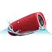 JBL Charge 3 Waterproof Bluetooth Speaker -Red (Renewed)