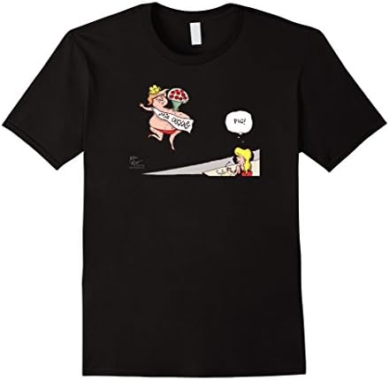 Mens Joel Pett: Trump and Misogyny T-Shirt 3XL Black