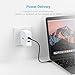 EasyAcc 48W USB C Fast Wall Charger, Power Delivery and QC 3.0 USB Dual Ports Output for iPhone X/XR/XS/MAX/8/8Plus/7/7 Plus/MacBook and iPad Pro, Samsung S10/S9/9+/S8/8+, Nintendo Switch and More