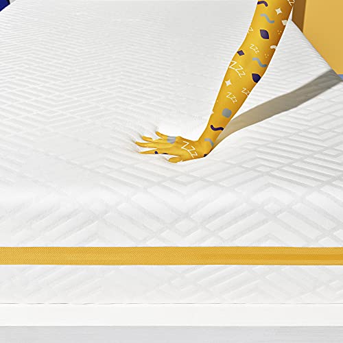 Simmons Gel Memory Foam Mattress 12 Inch, Twin Size, Plush Feel