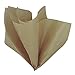 Gold Deluxe Metallic Tissue Sheets - Pack of 12 - Sparkling Decorative Paper For Gift Wrapping & DIY Crafts
