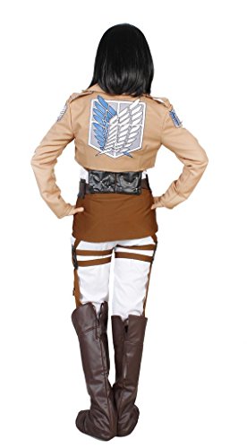 MILICA BOOKS Attack on Titan The Survey Corps Mikasa Ackerman Cosplay Costume-Size XL - Image 4