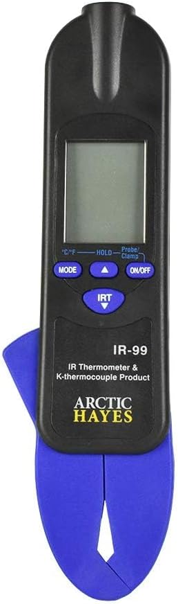 Arctic Hayes 3 in 1 Thermometer Infrared Probe Clamp <1 Sec Response Max Min
