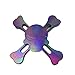 Promisen Cool Skull EDC Fidget Hand Spinner Colorful EDC Focus Anxiety Stress Relief Toy Multicolor ADHD Focus Anxiety Relief Toys