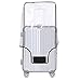 Swiky Luggage Cover 22 Inch Suitcase Cover Rolling Luggage Cover Protector Clear PVC Suitcase Cover for Carry on Luggage