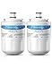 Waterdrop Plus UKF7003 Refrigerator Water Filter, Replacement for Maytag®, UKF7002AXX, Whirlpool® EDR7D1, UKF7002, UKF7001AXX, UKF6001AXX, UKF5001, NSF 401&53, 2 Filters (Package May Vary)