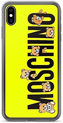 iPhone XR Pure Clear Case Cases Cover Cute Moschino Bear