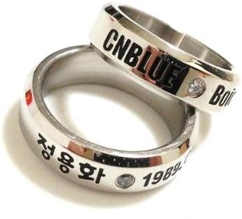 Amazon Cnblue チョン ヨンファ 刻印 リング ロゴ刻印リング 2個セット ケース付き アクセサリー 韓流 アイドル 芸能人グッズ 通販
