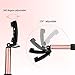 Lepamor Wired Selfie Stick with Mirror for Rear Camera No Battery Charging Portable for iPhone X, iPhone 8, iPhone 8 Plus, iPhone 7, iPhone 7 Plus, iPhone 6s, iPhone 6s Plus, iPhone 6, iPhone 6 Plus