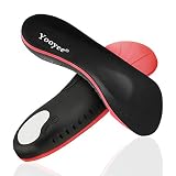 Yooyee 3/4 Orthopädische Einlegesohlen für Plattfüße (L (43-44 EU))
