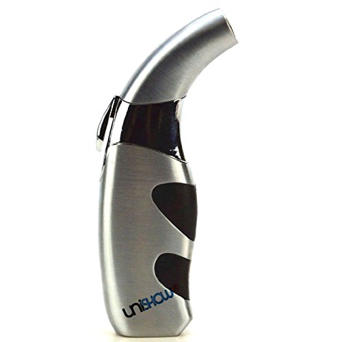 Unishow Authentic Scorch Torch 4.5'' Jet Flame Butane Torch Cigarette Cigar Lighter Random Color W/ a FREE Velvet Unishow Pouch Tools & Home Improvement, Safety & Security, Flashlights, Handheld Flashlights