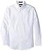 Nautica Big Boys' Oxford Shirt, White, 18