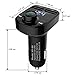 Handsfree Car Charger, KEZAY [New Upgraded] Car Radio Charger/Adapter Wireless Car Kit FM Transmitter Bluetooth Audio Music Dual USB Ports with TF Card Slot & Hands Free Calling (3.1A)