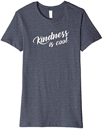 Women's Kindness Is Cool T-Shirt Small Heather Blue