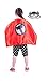 Kids Capes Red Thor Superhero and Mask Set