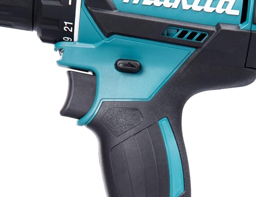 Makita DDF482RFJ Cordless Drill 18 V / 3.0 Ah, 2 Batteries and Charger in MAKPAC Black, Blue