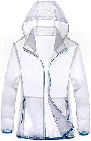 Homaok Women's Sweat-absorbent Breathable Jacket XX-Small White
