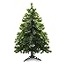 PREXTEX 4 Feet Premium Hinged Artificial Canadian Fir Christmas Tree Lightweight/Easy to Assemble with Christmas Tree Stand