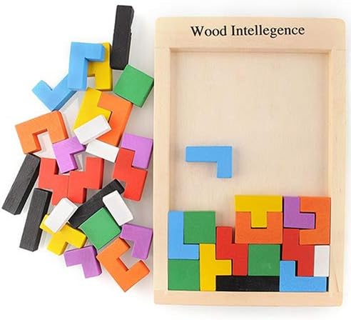 comeslele Toys & Games & Puzzle Wooden Block Kids Early Educational Toys Children Game Intellegence Jigsaw Puzzle