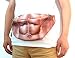 Dad Bag Fanny Pack,MeiGuiSha Fake Hairy Gut Beer Belly Waist Pack Bag Bumbag with Adjustable Belt