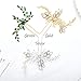 Barogirl Wedding Hair Pins Clips Set Bride Head Piece Bridal Crystal Hair Jewelry for Women and Girls 1 PC (Silver)