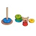 Rainbow Ring Wooden Stacker Toddler & Baby Toy By Zig Zag Kid