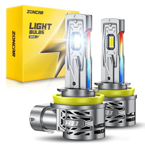 ZonCar H11 LED Headlight Bulbs Pack of