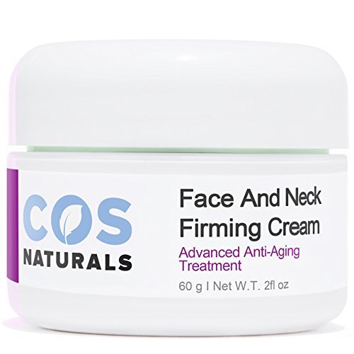 COS Naturals FACE AND NECK FIRMING CREAM Advanced Anti-Aging Treatment NATURAL & ORGANIC Ingredients Firming Toning Daily Moisturizer Lotion For Wrinkles Fine Lines Saggy Skin Chest Body 2 Oz. COS Naturals FACE AND NECK FIRMING CREAM Advanced Anti-Aging Treatment NATURAL & ORGANIC Ingredients Firming Toning Daily Moisturizer Lotion For Wrinkles Fine Lines Saggy Skin Chest Body 2 Oz.