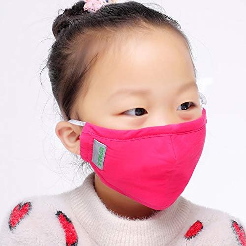 Fashion Protective Face Masks, Unisex Pink Dust Cotton Mouth Masks 1 pack(1-5 Years old kids)