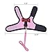 Small Animals Harness and Leash Adjustable Soft Mesh Small Pet Harness with Safe Bell, No Pull Comfort Padded Vest Durable Nylon Harness All Season for Rats,Guinea Pig and Hamster