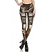 Women Steampunk Retro Leggings Comic Cosplay Punk Print Polyester Gothic Trousers Capris Pants S-4XL Plus Size