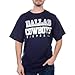NFL Dallas Cowboys Mens Practice T-Shirt, Navy, 2XL