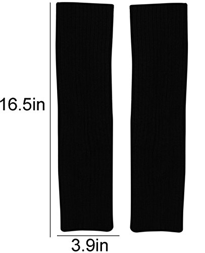 BabyPrice Women Knit Winter Leg Warmers Stocking High Knee Kit Crochet Legging Boot Socks