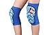 Soared 1 Pair Snow Skiing Snowboarding Sports Knee Pads Support Protective Gear for Child Kids Girls Boys Blue XS