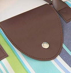 Foldable Shopping Bag with Wheels Collapsible
