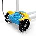 Tooge Four Wheel Scooter in Cute Frog Shap for Kids with Flash and Music, Powered by Riders' Movement, Safe and Secure(Blue)