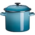 Le Creuset Enamel-on-Steel 6-Quart Covered Stockpot, Caribbean