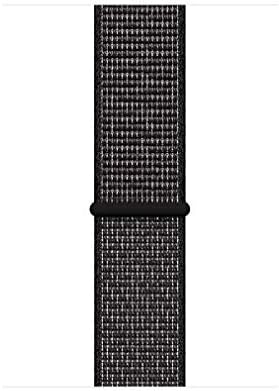 DXKUXIS Reflective New Nylon Sport Loop Band for Apple Watch Nike Series 4 44Mm 40Mm Strap Watchband for Iwatch 42Mm 38Mm Series 4 3 2