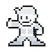 Pixel Pals – Black and White Vault Boy