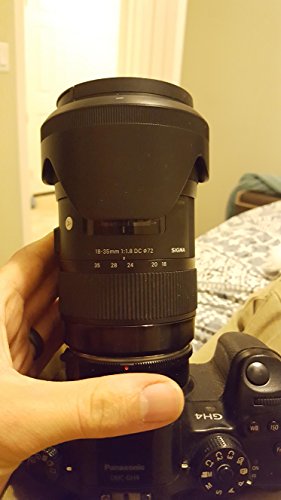 Sigma 210101 18-35mm F1.8 DC HSM Lens For Canon APS-C DSLRs (Black) International Version (No Warranty)