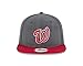 New Era Men's Washington Nationals, Graphite, One Size
