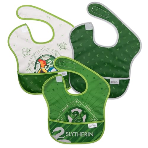 Bumkins Bibs for Girl or Boy, SuperBib Baby and Toddler for 6-24 Months, Essent…