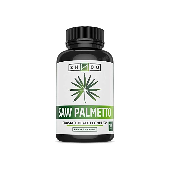 Zhou Saw Palmetto 500 mg For Prostate Health Healthy Urination
