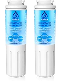 Purneat Maytag UKF8001 Water Filter Replacement, 300 Gallon Capacity, Compatible with Whirlpool 4396395, MAYTAGUKF8001, UKF9001, UKF8001AXX, UKF9001AXX, UKF-8001P 2 Packs (Blue)