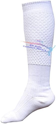 All Kilts SportsMens New Bubling Scottish Highland Wear Long 65% Wool Kilt Hose Socks