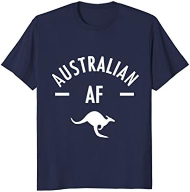 Mens Australian AF Down Under Australia T-Shirt - Aussie Tee Small Navy